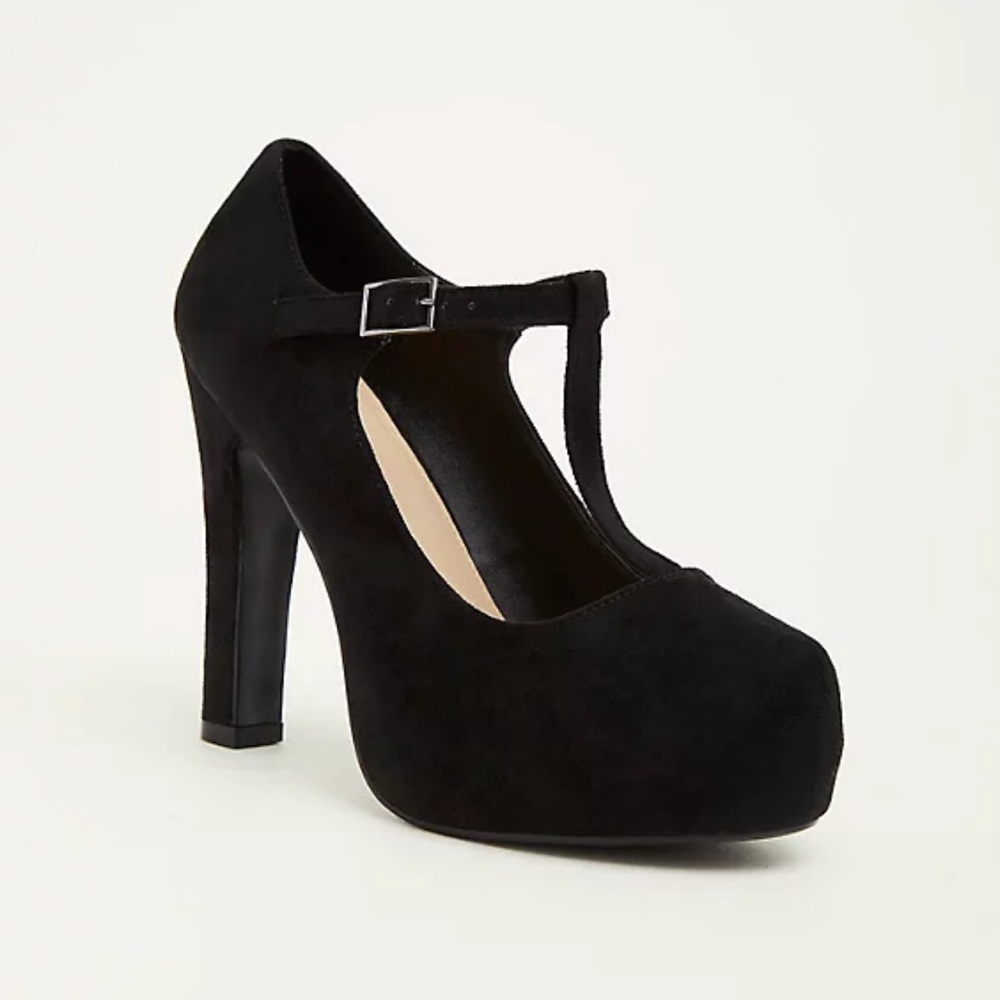 Torrid Mary Jane Suede Pumps